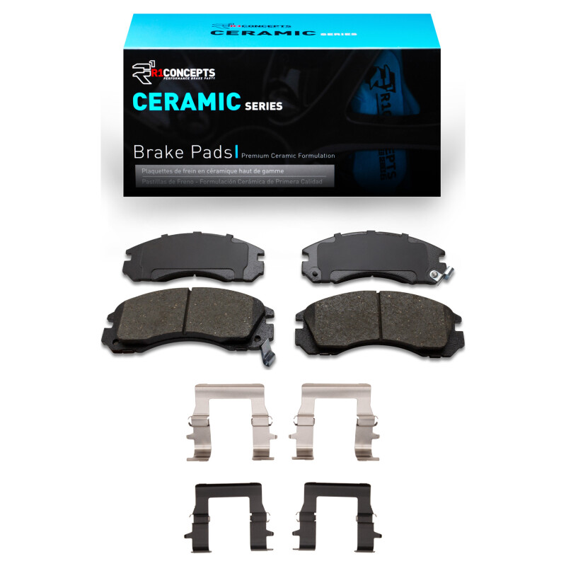 Mitsubishi Montero Brake Pads - Front - R1 Concepts - Ceramic - `94-`00